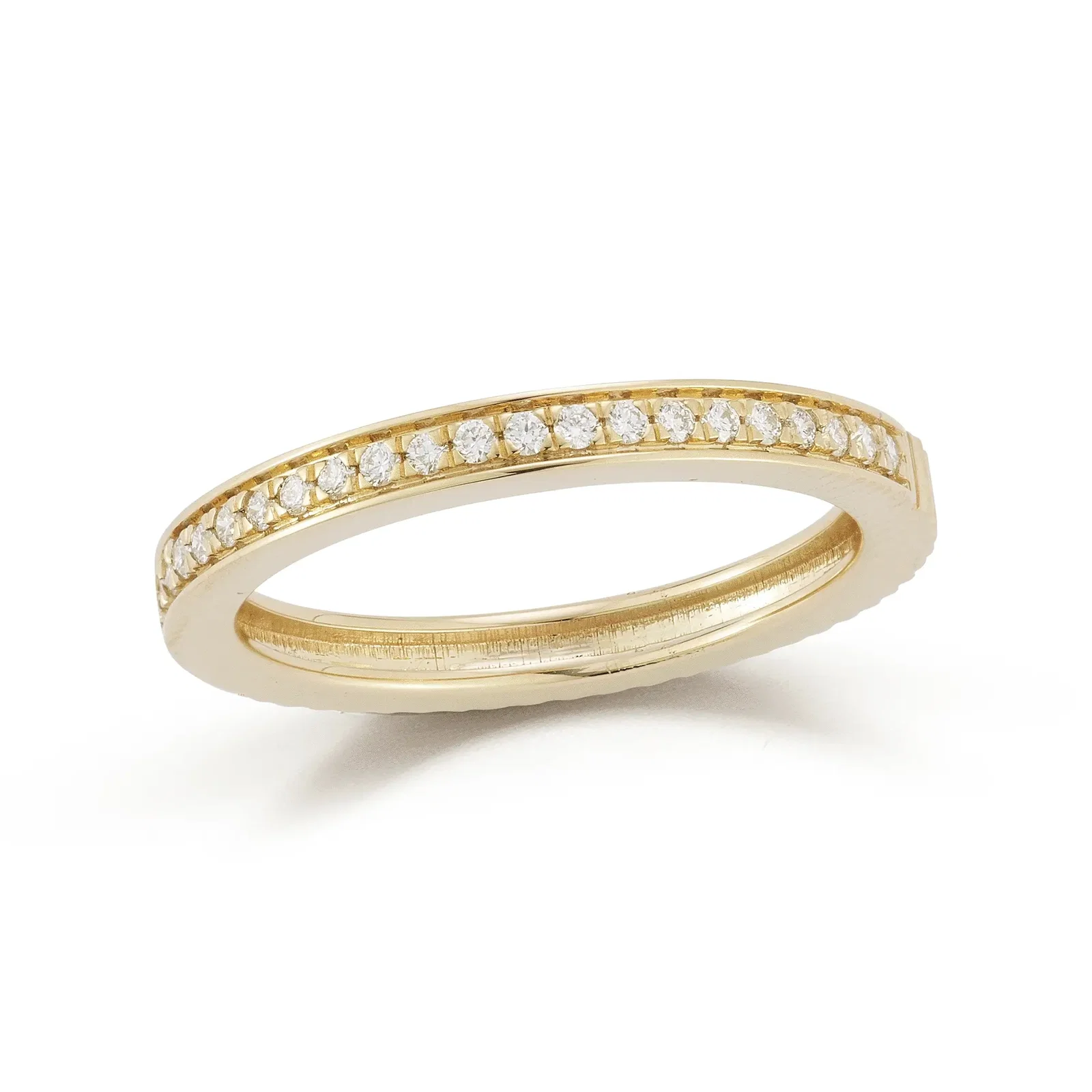 Image of Teddi Paige Half Fluted and Half Diamond Ring