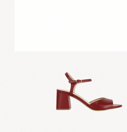 The Mila Heeled Sandal Rioja