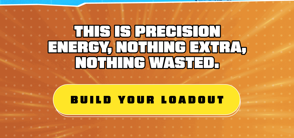 This is precision energy, nothing extra, nothing wasted.