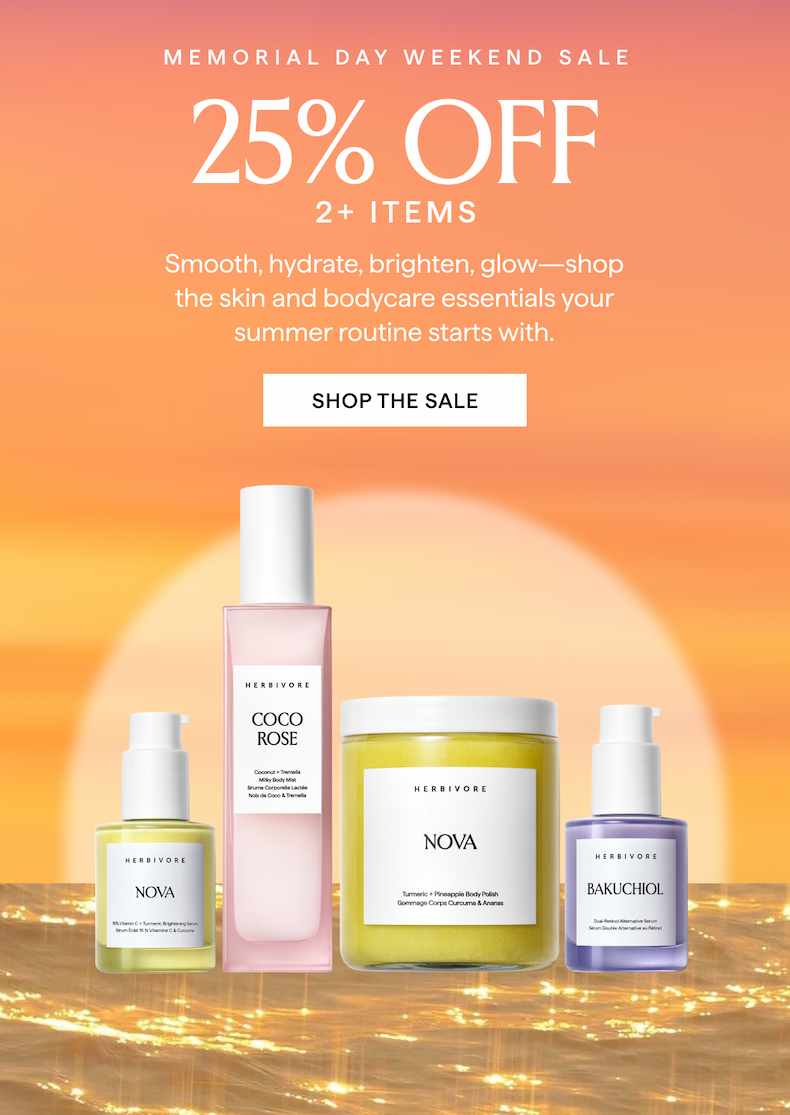 MEMORIAL DAY WEEKEND SALE 25% OFF 2+ ITEMS