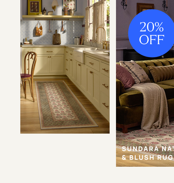 Sundara Natural & Blush Rug 