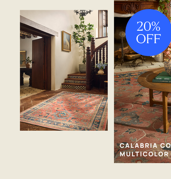Calabria Coral Multicolor Rugs 
