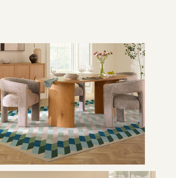 Echo Soft Teal Rug 
