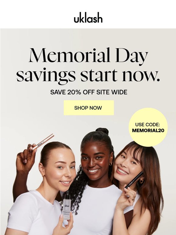 20% OFF sitewide? Add to cart immediately