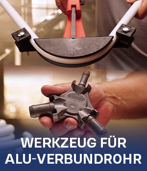 Werkzeug für Alu-Verbundrohr