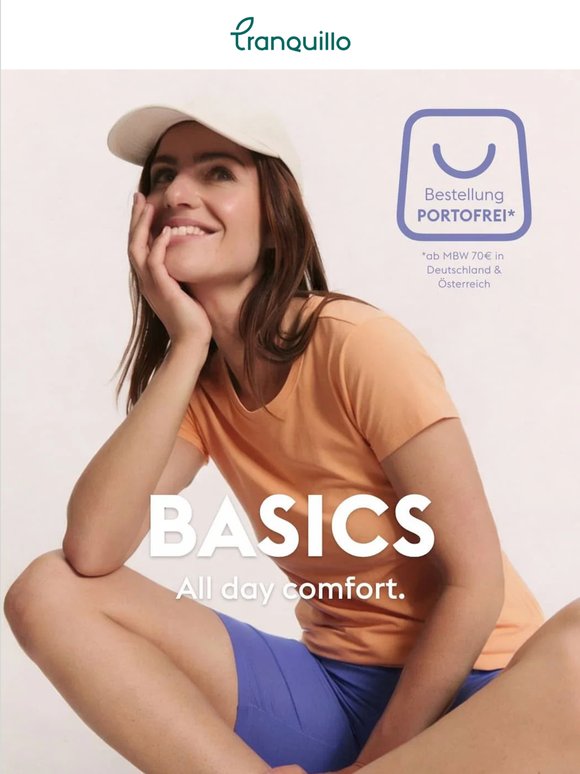 ☀️ Deine Everyday-Basics für Sommer, Sport & Chillmode