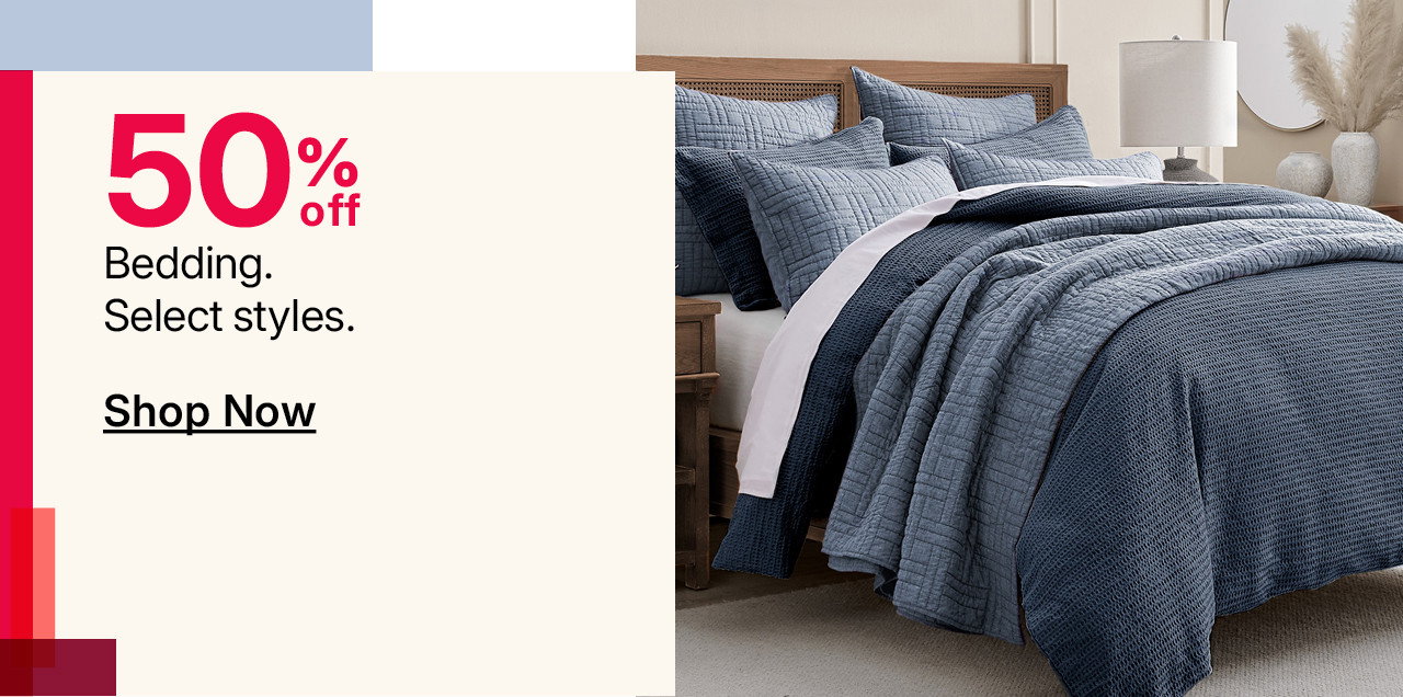 50% off bedding