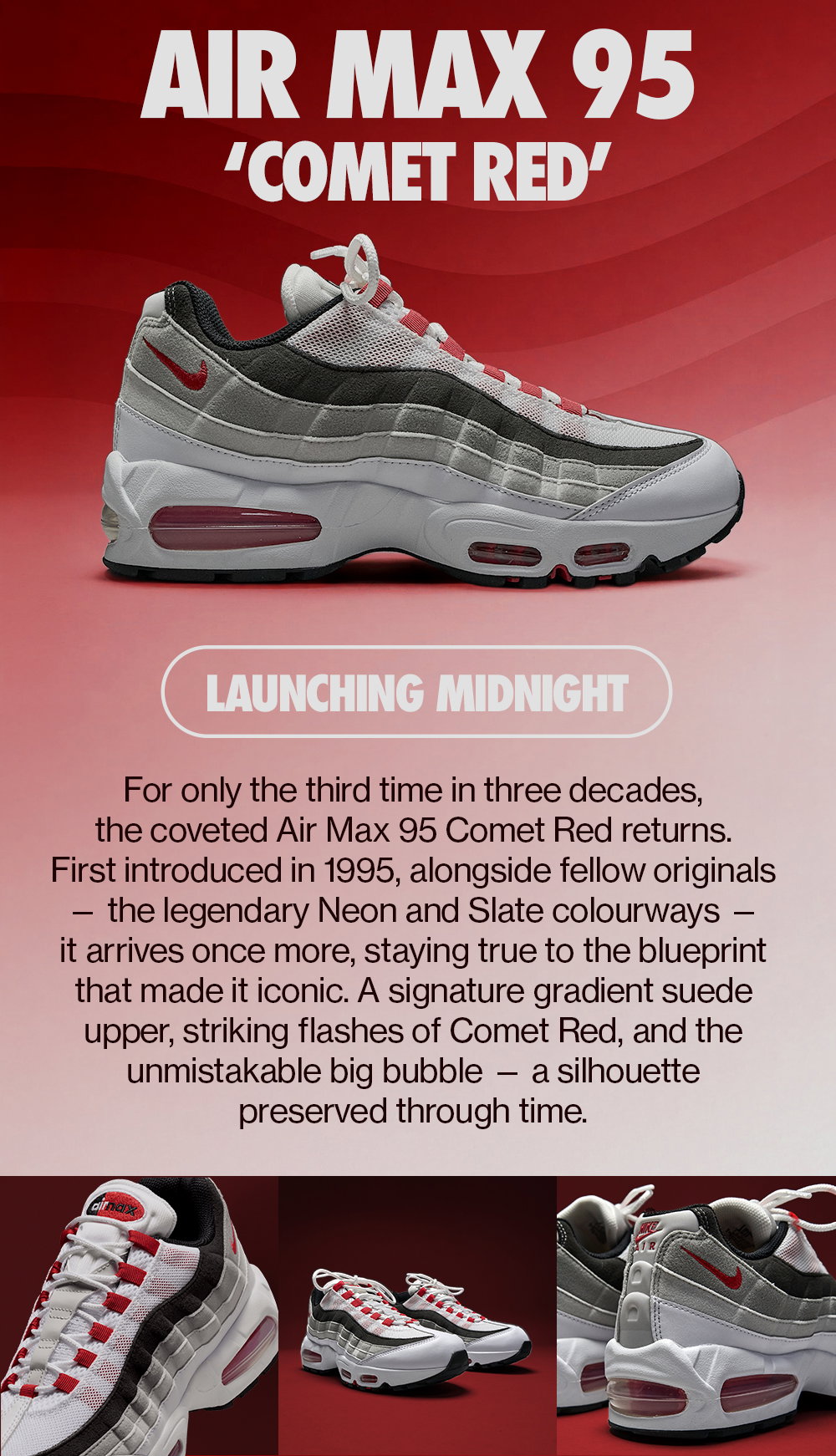 Nike Air Max 95 Comet Red