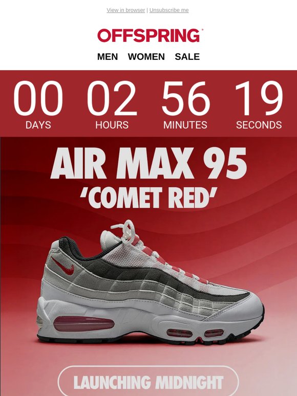 Air Max 95 'Comet Red'