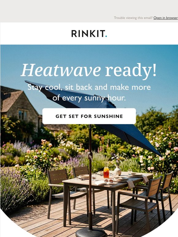 Your garden heatwave edit ☀️🔥