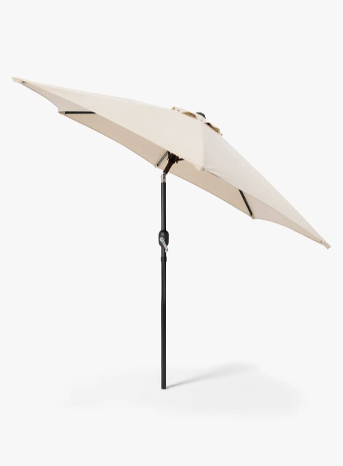 2.3M Tilting Garden Parasol - Natural