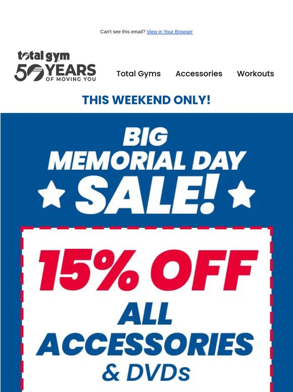 Don't Miss Out: Memorial Day Specials Inside!