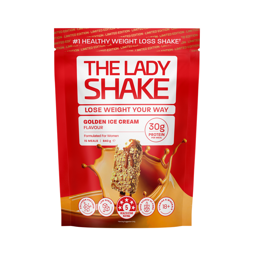 The Lady Shake Golden Ice Cream