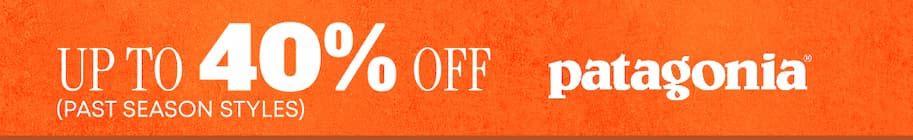 Up To 40% Off (past season styles) patagonia 