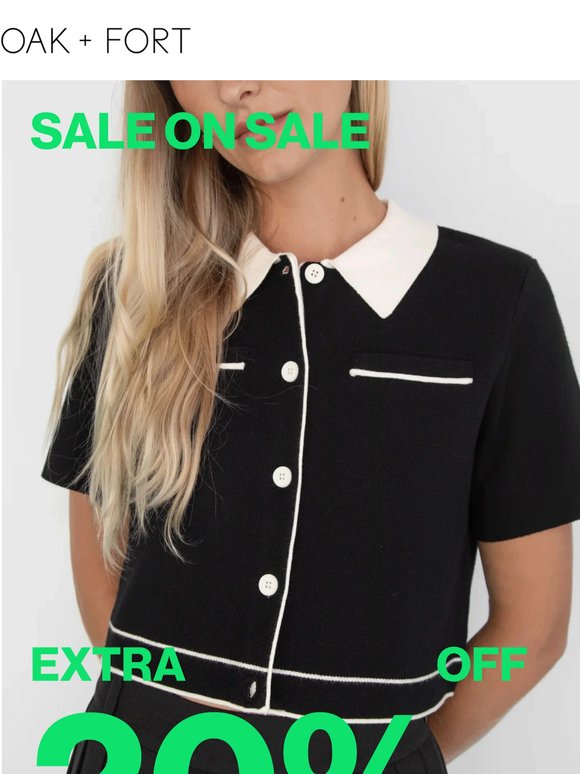 NEW STYLES ADDED TO SALE