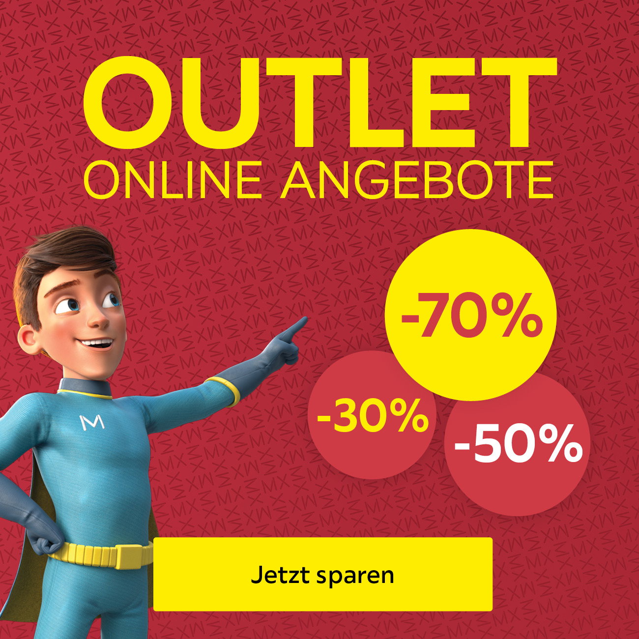 Outlet Online Angebote, -70%, -30%, -50%