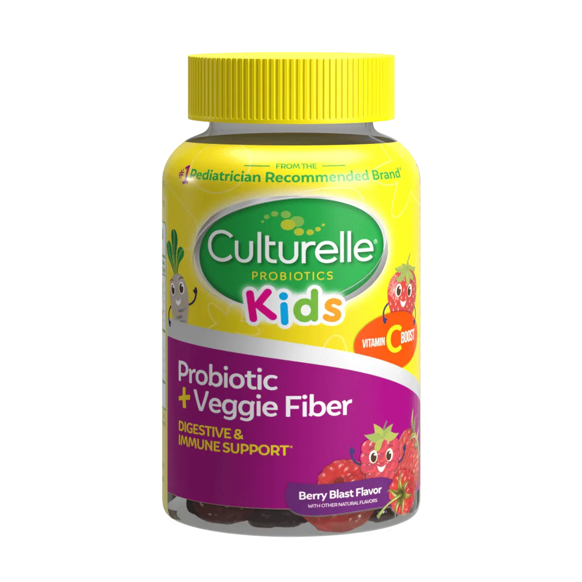 Image of Culturelle® Kids Probiotic + Veggie Fiber Gummies