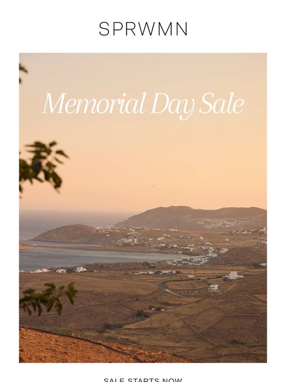 Memorial Day Sale