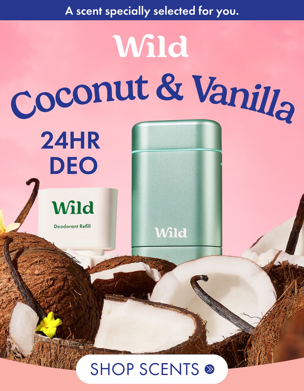 COCONUT AND VANILLA SCENT