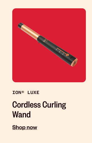 ION LUXE CORDLESS CURLING WAND - SHOP NOW