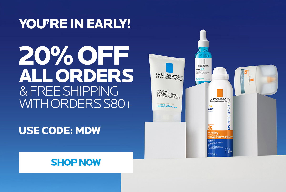 shop 20% off all orders with code: MDW