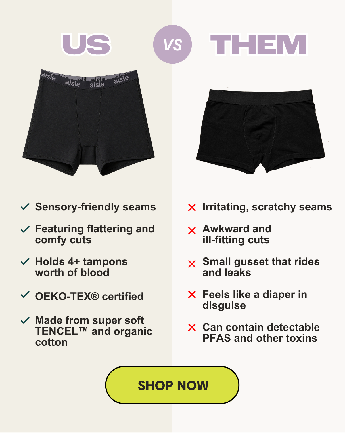 SHOP ORGANIC COTTON