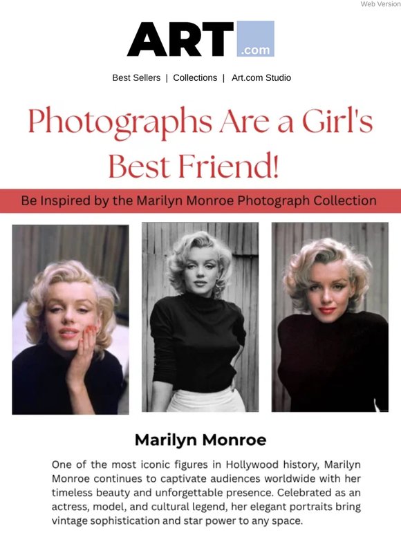 Photographs Are a Girl's Best Friend!