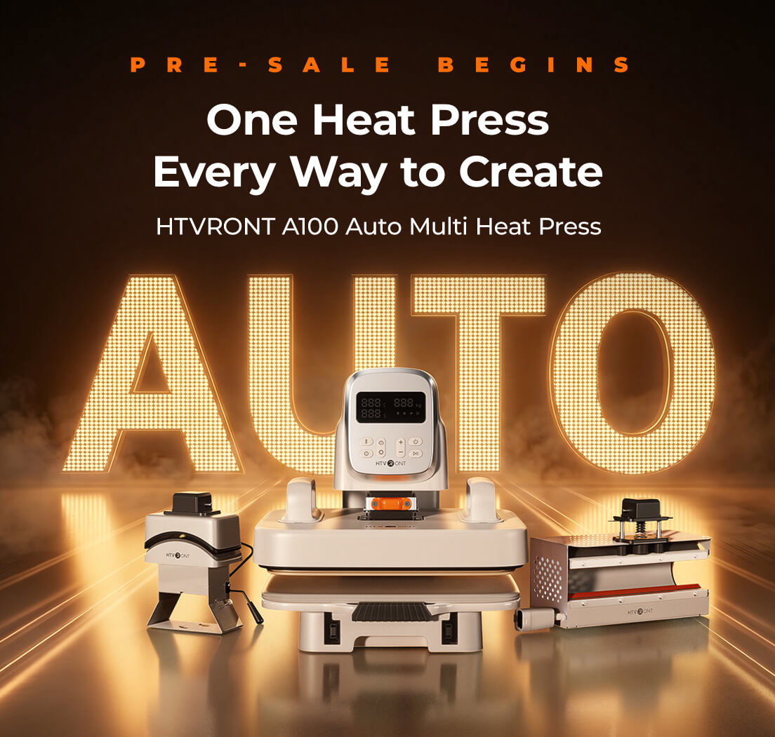 HTVRONT A100 Auto Multi Heat Press