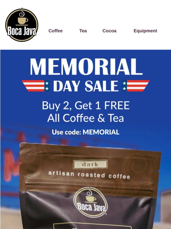 ⭐ Memorial Day Sale ⭐ Buy 2 Get 1 FREE