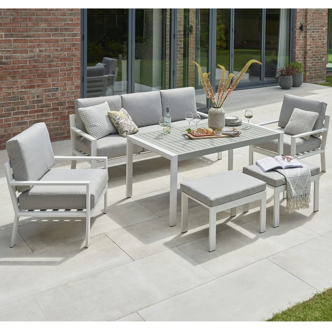 Image of Titchwell Lounge Set with Standard Table White
