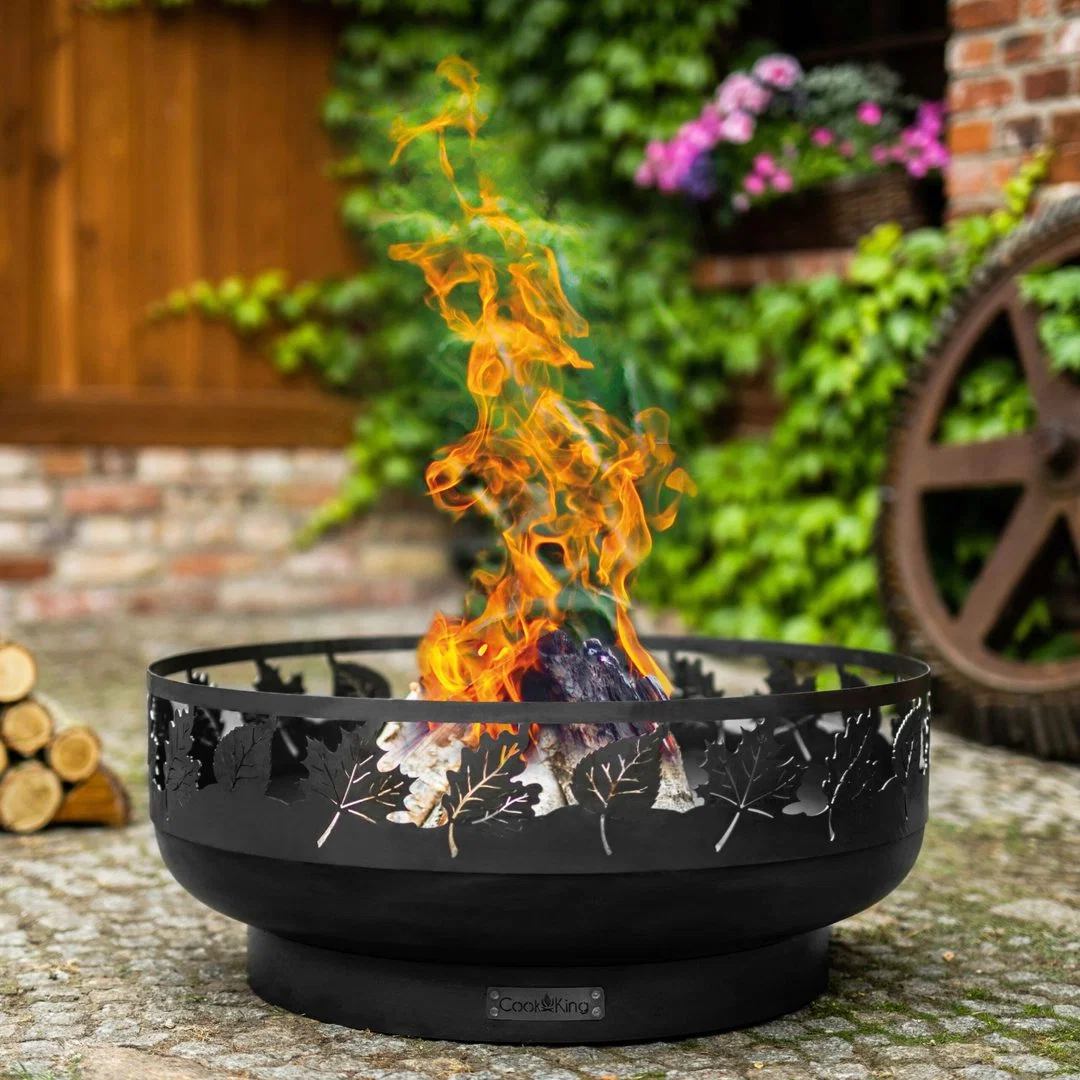 Image of Toronto 80cm Fire Bowl - Black