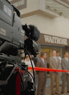 Go behind the scenes