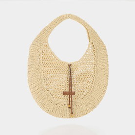GIANNI CHIARINI Nefeli Woven Shoulder Bag