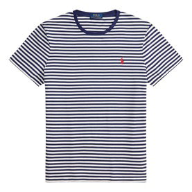 POLO RALPH LAUREN Polo Player Logo Slim Fit Striped Jersey T-Shirt