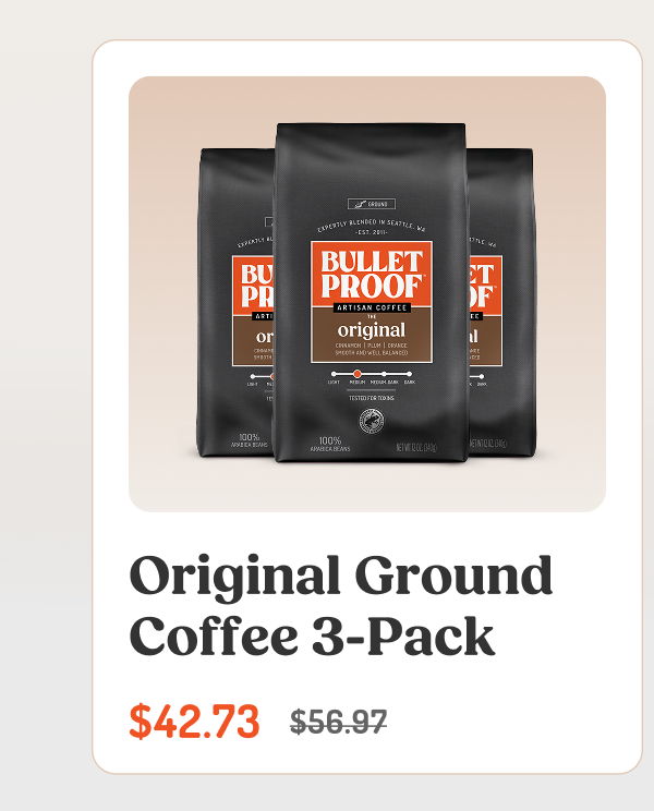 Original Ground Coffee 3-Pack $42.73 $56.97