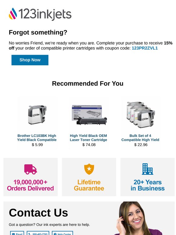 Clock's Ticking on The Items You Viewed, 15% Savings End Soon