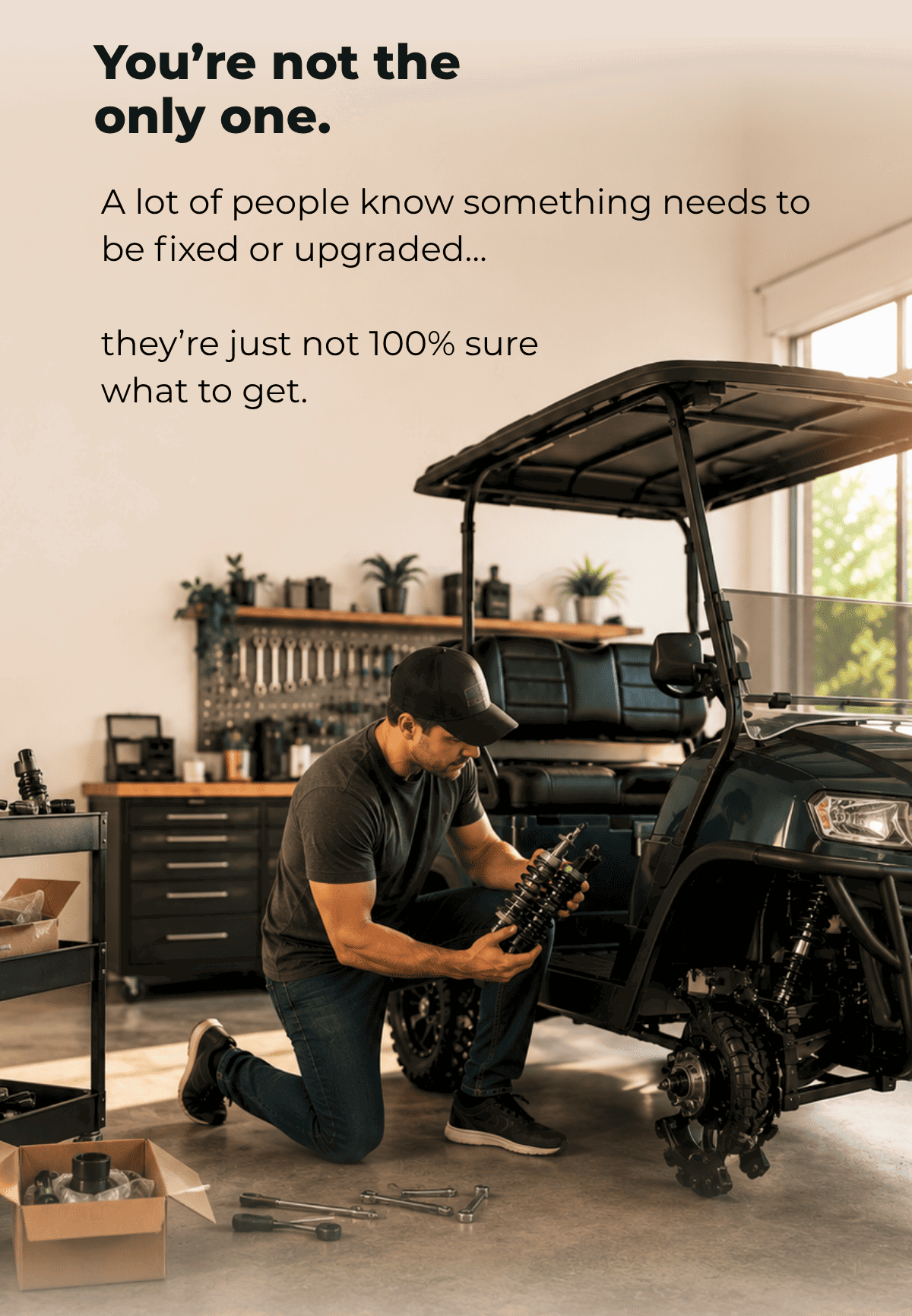 You’re not the only one.  A lot of people know something needs to be fixed or upgraded… they’re just not 100% sure what to get.