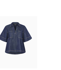 Shop Tia Pocket Denim Shirt