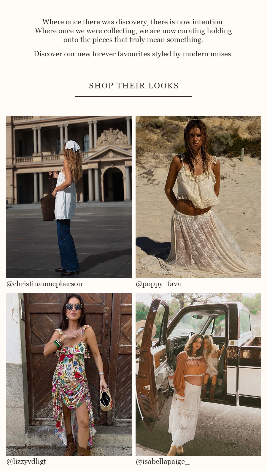 SHOP THEIR LOOKS