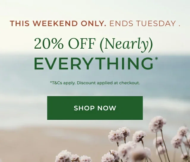 Shop 20% off Nearly Everything