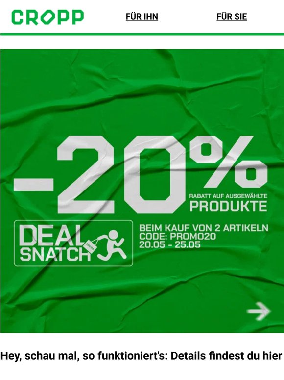 -25%: Schnapp dir die besten Angebote 🫳🛍️