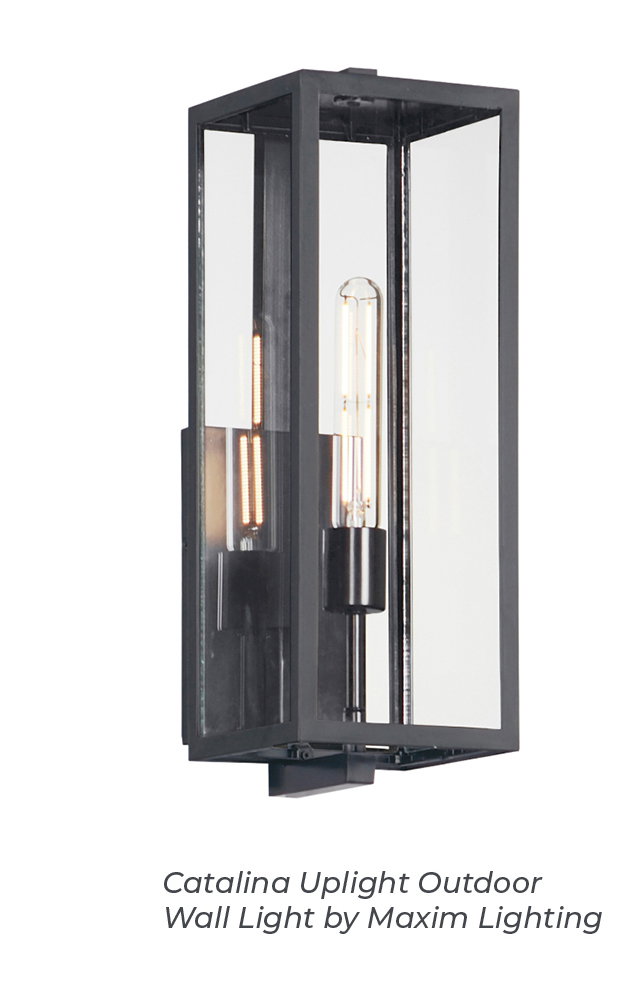 Catalina Uplight Outdoor Wall Light by Maxim Lighting