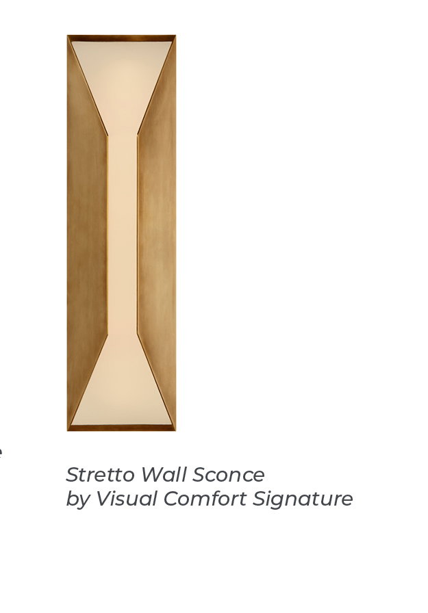 Stretto Wall Sconce by Visual Comfort Signature