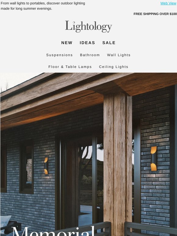 Take the Memorial Day Sale Outside