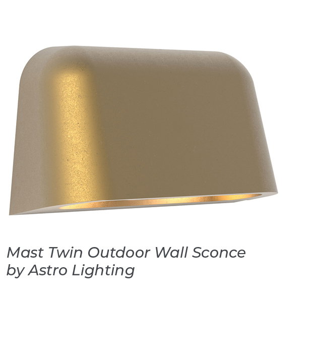 Mast Twin Outdoor Wall Sconce by Astro Lighting