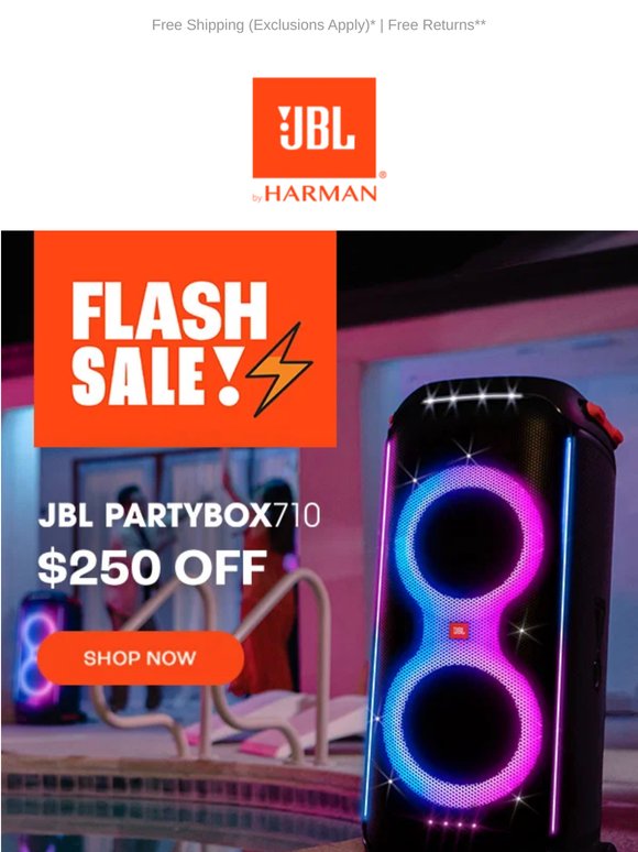 Your Long Weekend Party Needs This 🔊 Save $250 on JBL Partybox 710