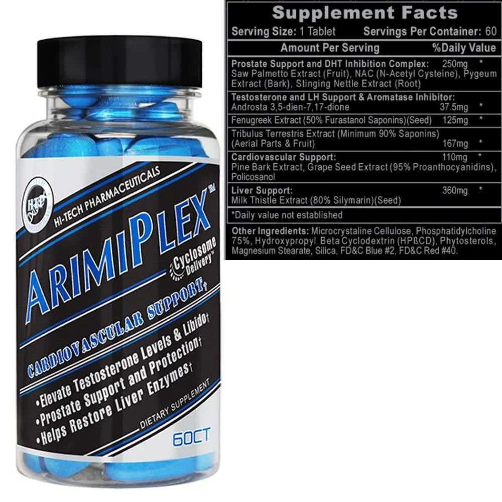 Image of Hi-Tech Pharmaceuticals Arimiplex PCT 60 Count