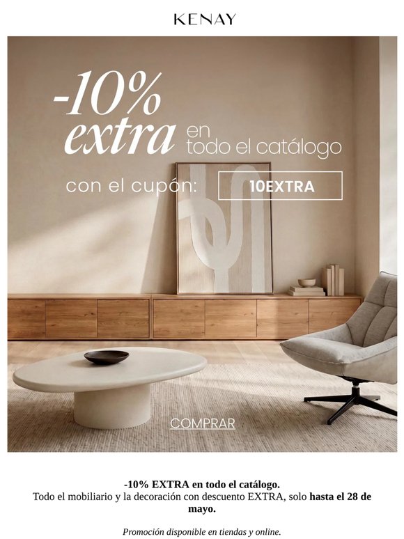-10% extra en TODO 🏷️