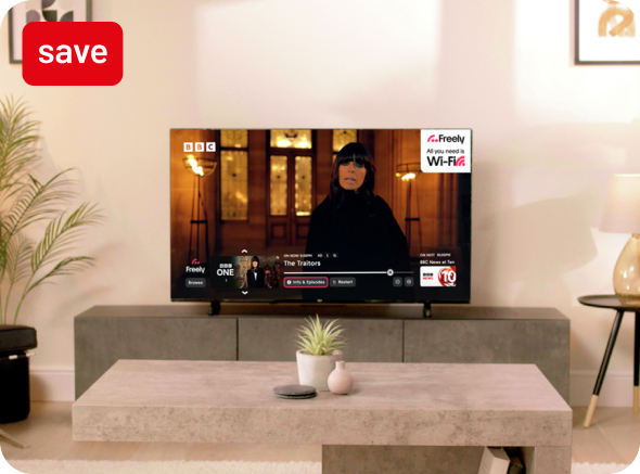 Upgrade your Bush 50” TV to 55” for the same price at only £229