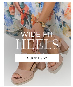 Wide fit heels